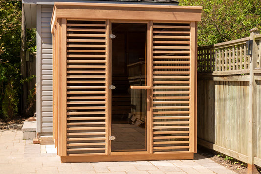 Modern 470 Minimalist Sauna - 4 person