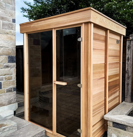 Modern 360 Minimalist Sauna - 3 person
