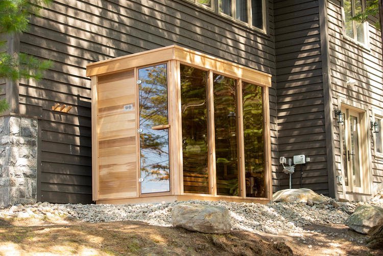 Modern 580 Minimalist Sauna - 5 person