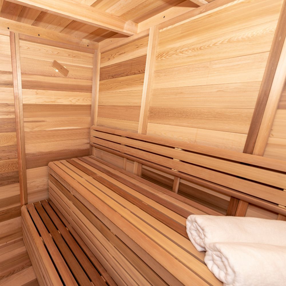 Modern 470 Minimalist Sauna - 4 person