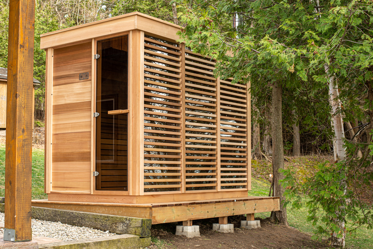 Modern 690 Minimalist Sauna - 6 Person