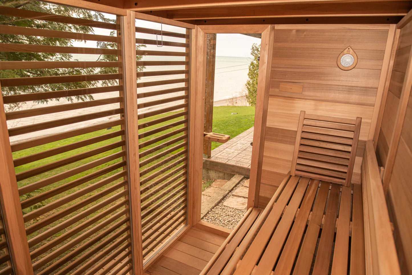 Modern 580 Minimalist Sauna - 5 person