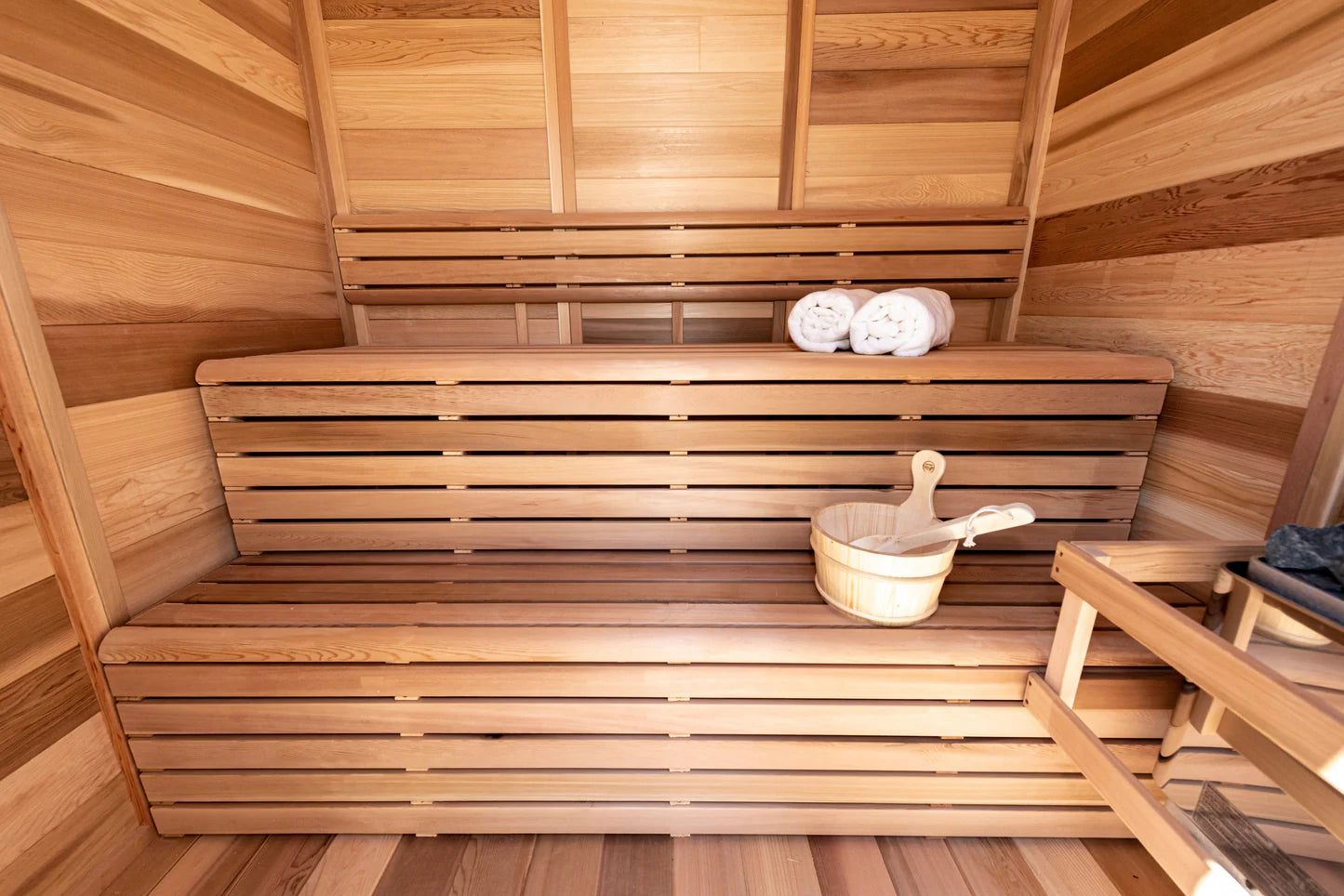 Modern 580 Minimalist Sauna - 5 person