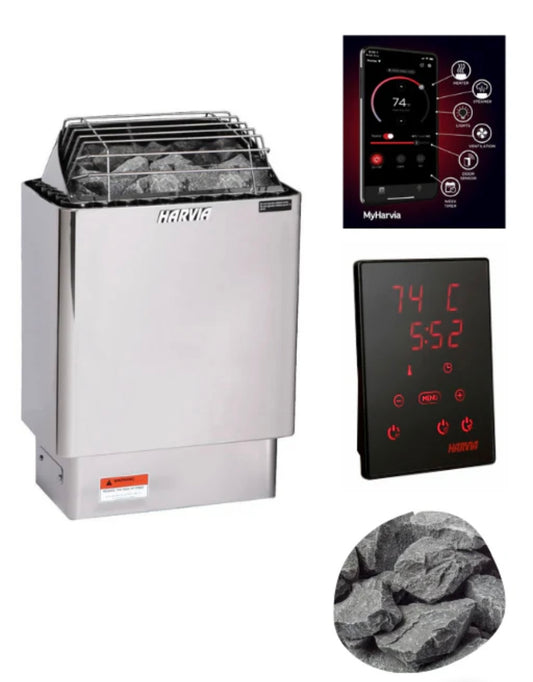 WiFi-Controlled Harvia KIP (6kW)