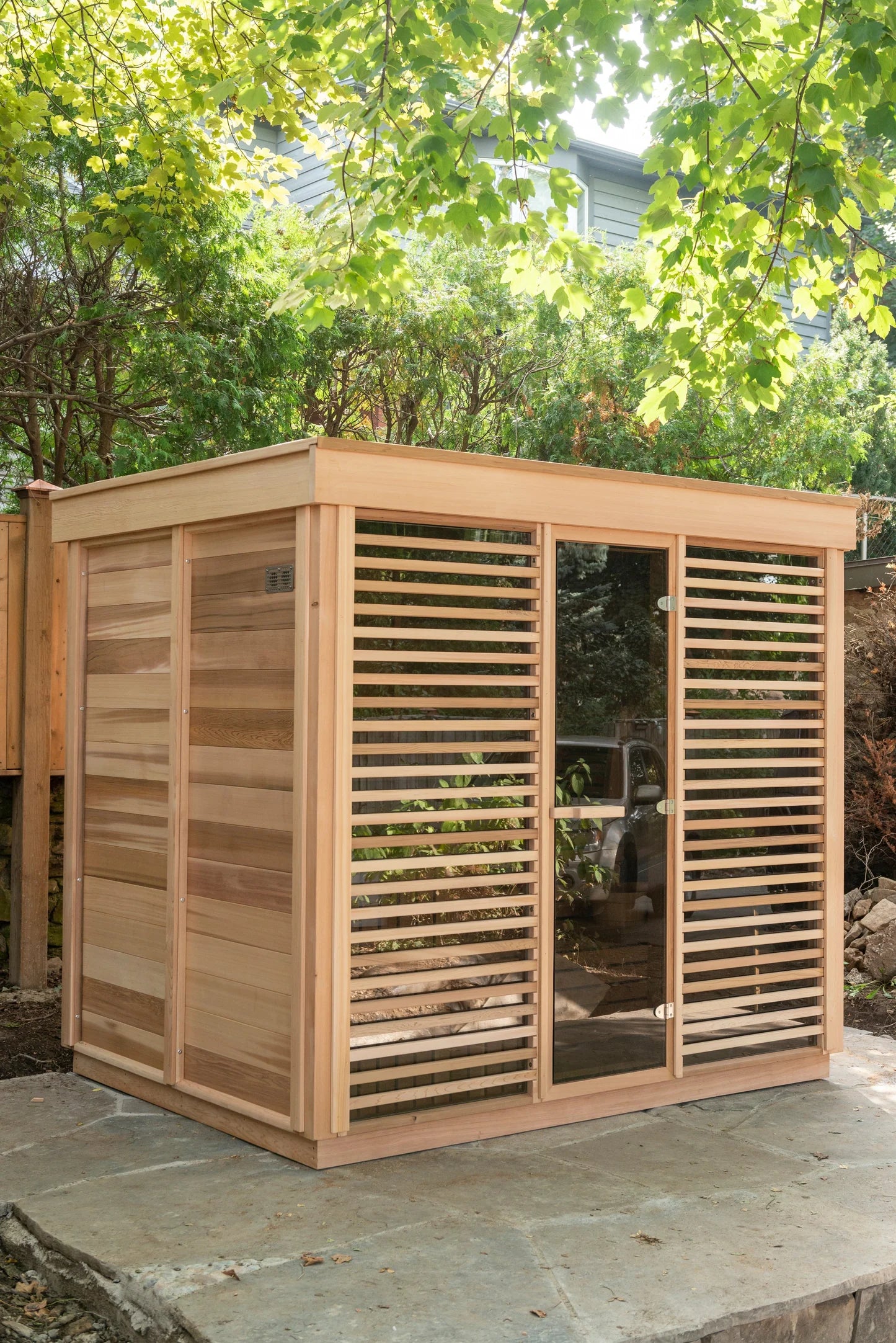 Modern 690 Minimalist Sauna - 6 Person